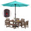 Parasol de marché avec manivelle Beka-1993200671-1888641358
