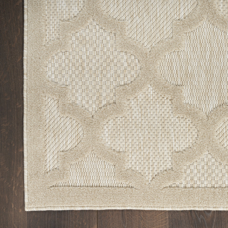 Tapis intérieur / extérieur rectangulaire Monita, Rectangle 6 pi x 9 pi