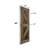 80''H Embossing Knotty Pine Wood Bi- Fold Barn Door With Hardware Kit-97865907-97865901