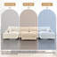 Canapé modulaire réversible 6 pièces en fausse fourrure de lapin avec canapé modulaire réversible 6 pièces-1584360427