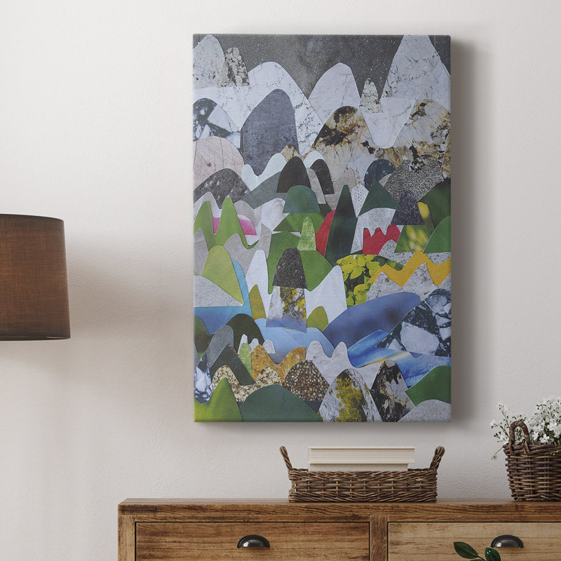 High Sierras -Custom Wrapped Gallery Cavas, 18" H x 12" W