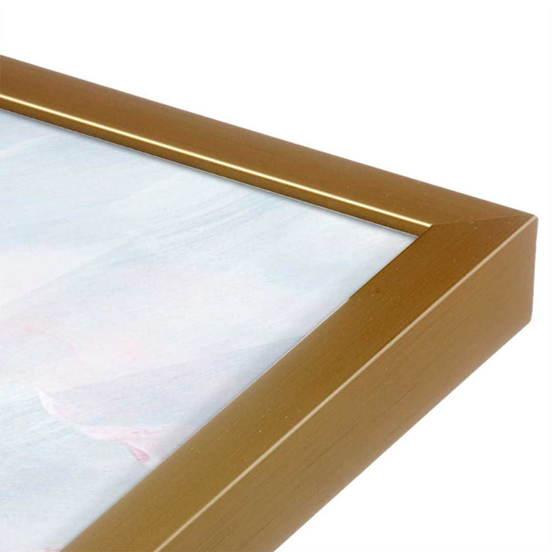«Ocean Breeze» par Yvette St. Amant, reproduction d'art, H 12 po x l 18 po, Or