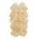 Tapis beige en peau de mouton Chatterton