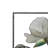 Metal Floral Black Wall Decor with Green and Orange Accents Set