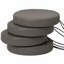 Soft Dining Chair Cushions,Set of 4 Round Seat Cushions(Only Including Cushion)-137456214