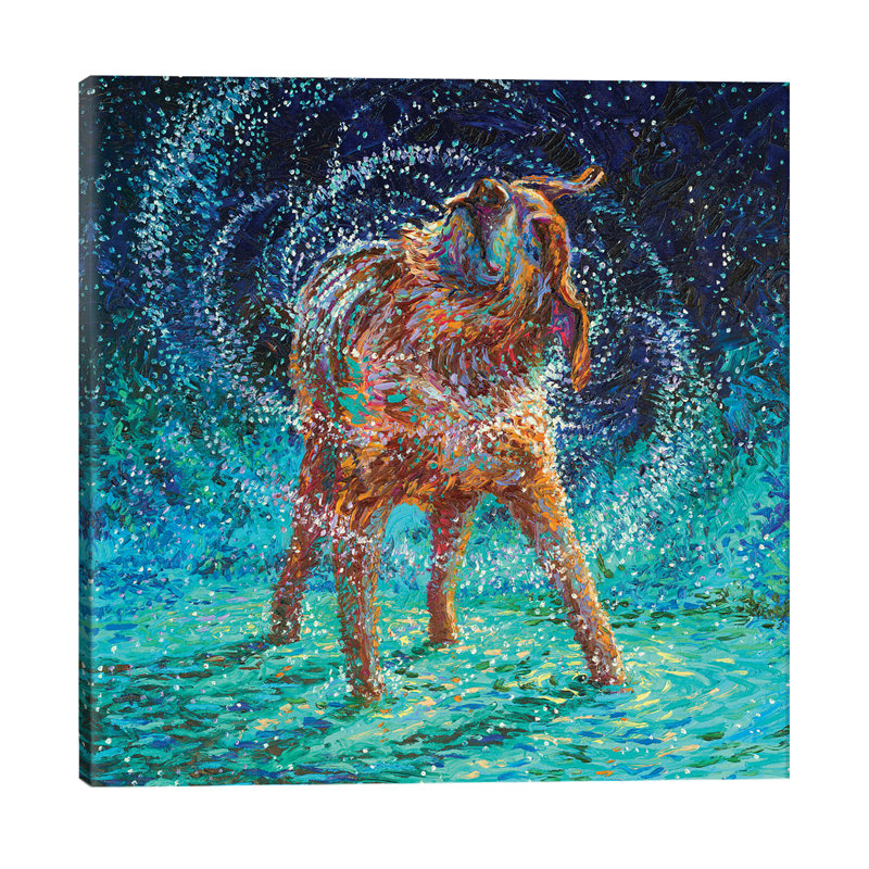 Iris Scott - Wrapped Canvas Print, 45.72 cm H x 45.72 cm W x 3.175 cm D
