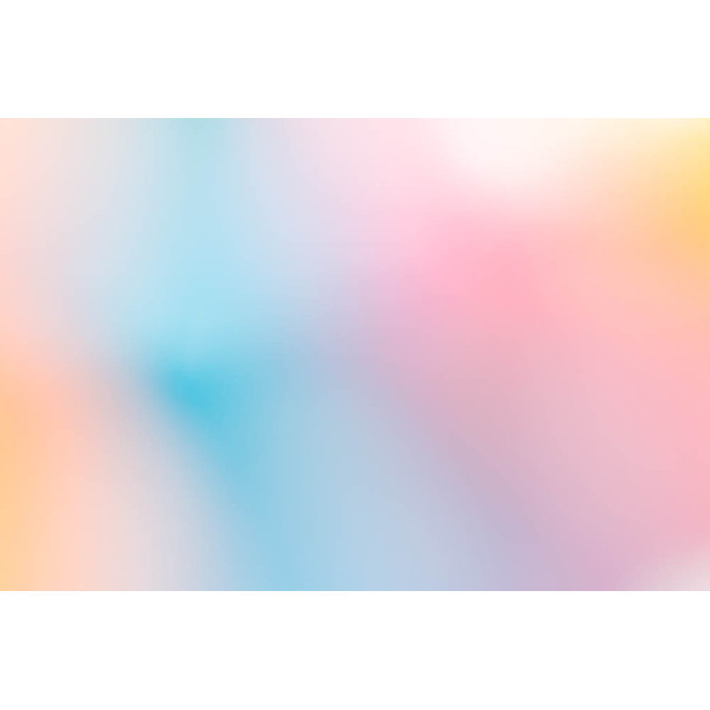 Blurred Pastel Coloured Background by Nathan4847 - Wrapped Canvas Print, 30cm H x 46cm W x 3.8cm D