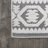 Woen High-Low Pile Mediterranean Tile White/Black Indoor/Outdoor Rug-54153750