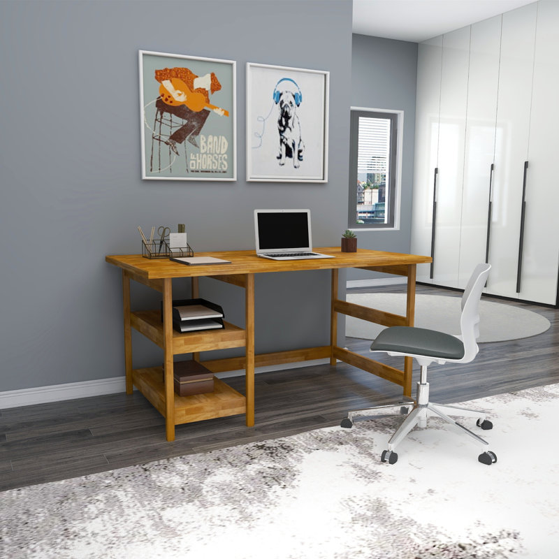 Computer Desk 120Cm Rectangular Herward