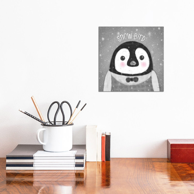 Snow Buddies II by Noonday Design - Wrapped Canvas Gallery-Wrapped Canvas Giclée, 30.48 cm H x 30.48 cm W