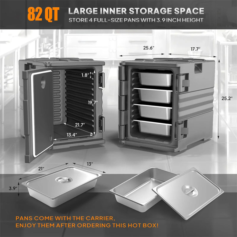 Donyae 82oz. Food Storage Container