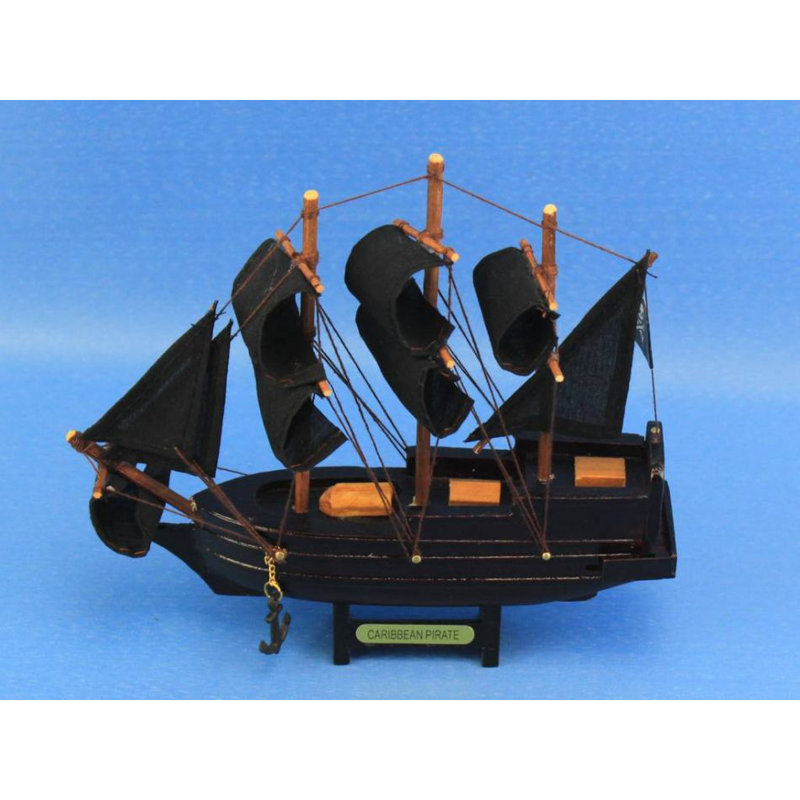 Bateau de modèle de pirate Fanning