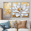 Ensemble de salon Golden Lotus White Dream II - Lotus