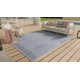 Fleurette Handmade Blue Rug