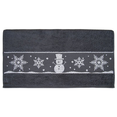 Snowman 3 Piece Towel Bale