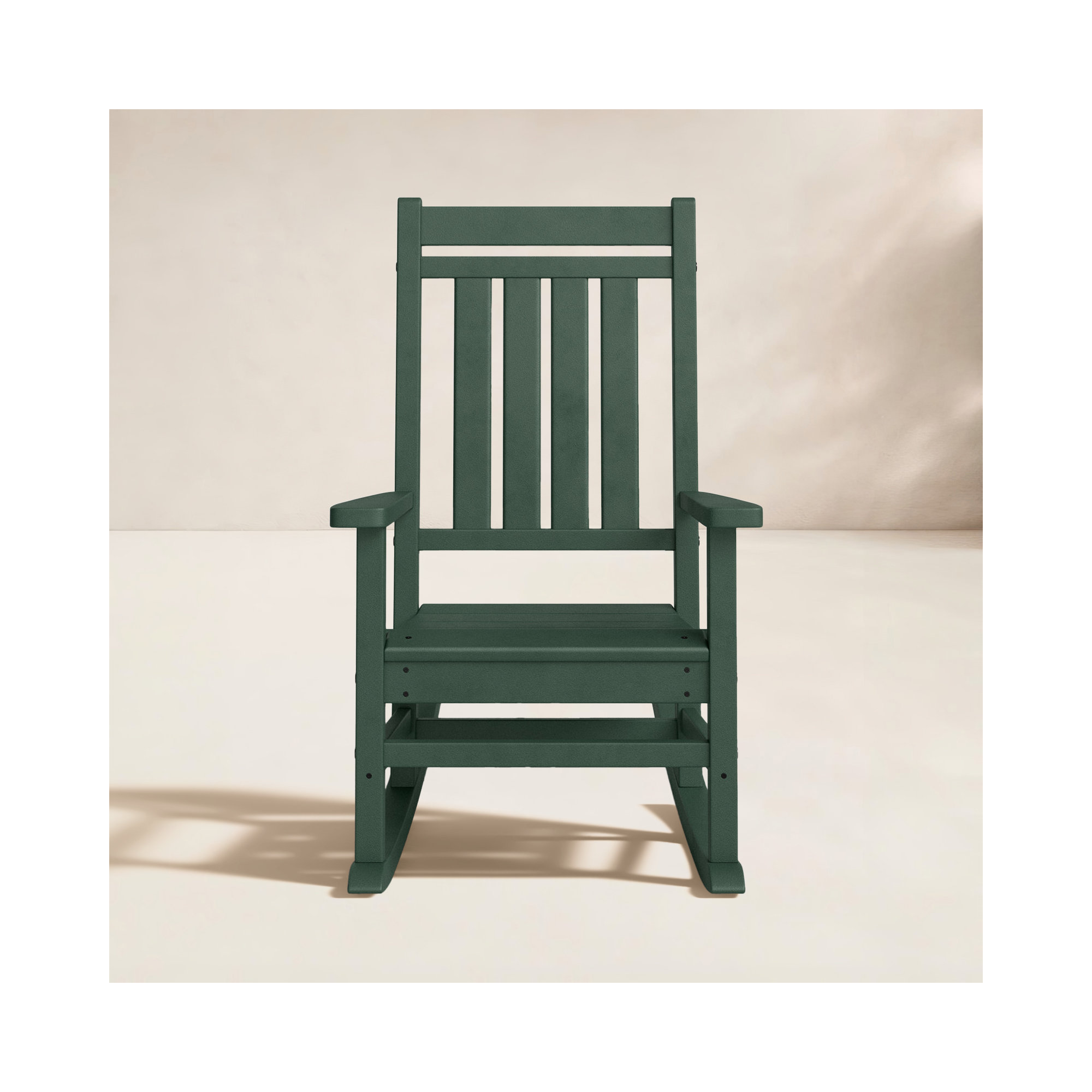 Estate Rocking Chair, Green