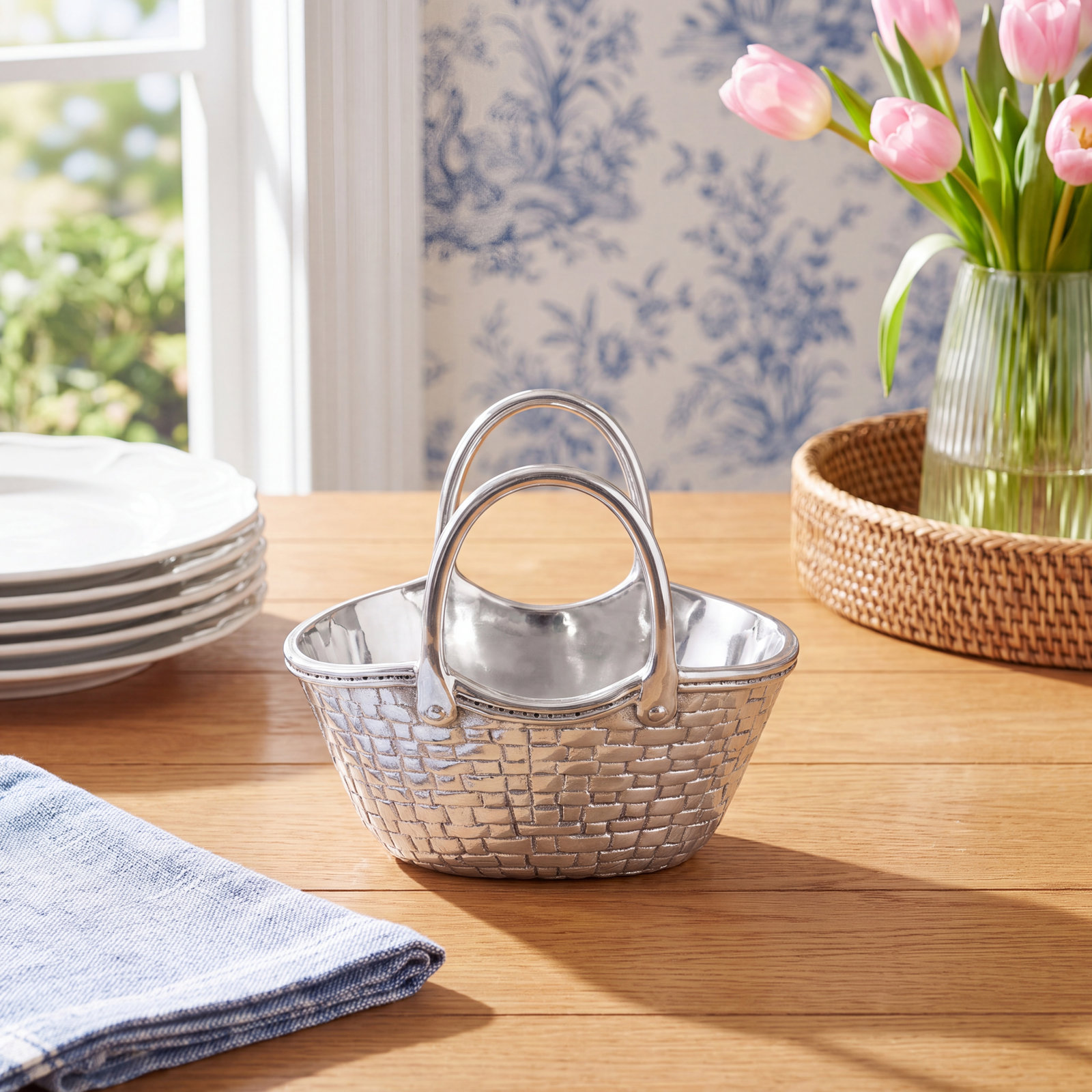 Garden Party Aluminum Condiment Server