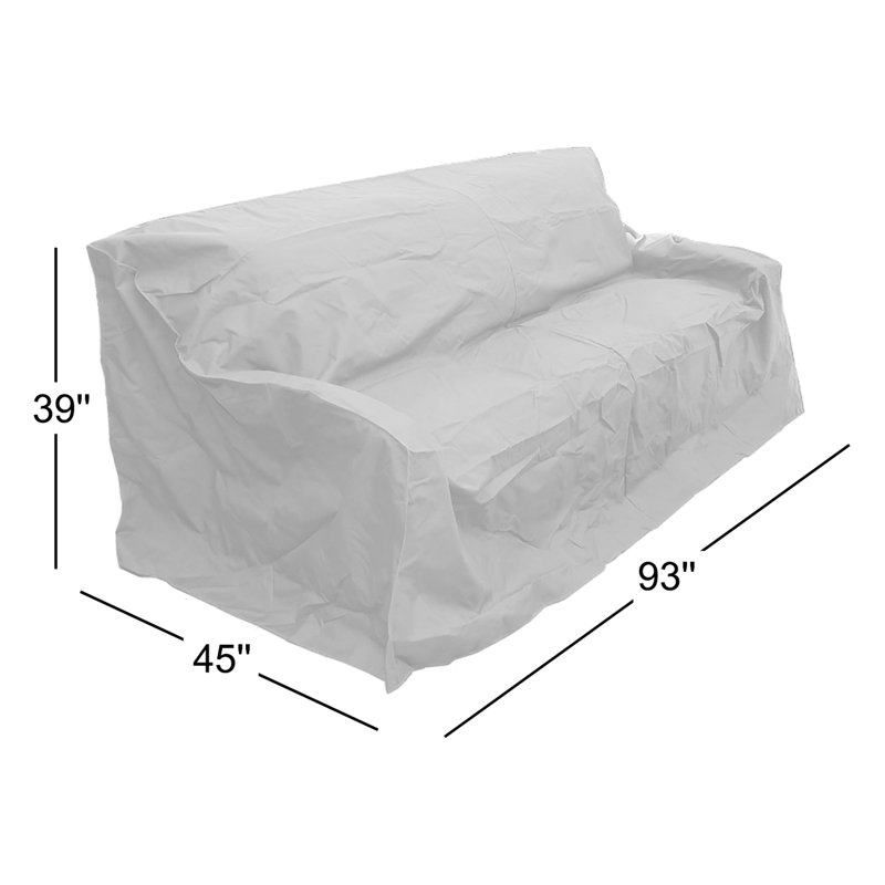 Outdoor Patio Sofa Cover, Classic Taupe