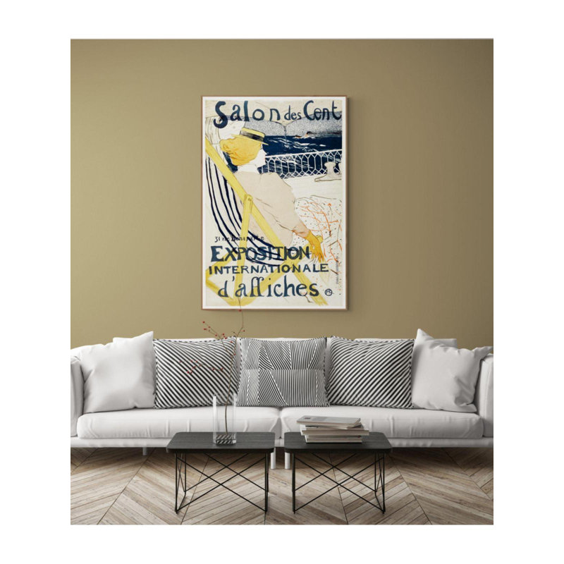 The Passenger in Cabin 54 Poster The Passenger In Cabin 54 by Henri de Toulouse-Lautrec - 1 Piece Wall Art, 40" H x 30" W