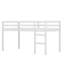 Wooden Loft Bed With Ladder-1049872959