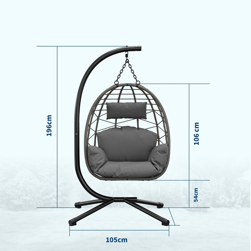 Hammock Chair Stand, Grey