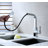 Ultra Faucets Icon Pull Out Kitchen Faucet-52012527