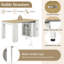 Armoire de meuble-lavabo 24 po avec tablette réglable et 3 tiroirs-659981648-649163314
