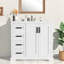 Meuble-lavabo 36 po avec comptoir en céramique-2008466606