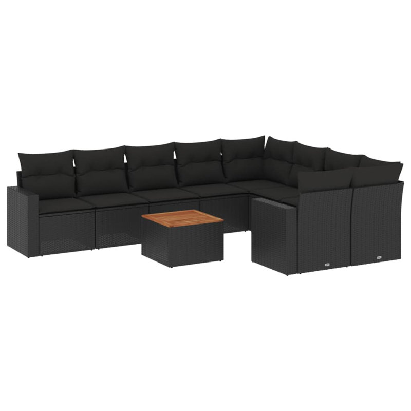  Ensemble de canapé de jardin en PE