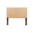 Natural Rattan Adjustable-Height Headboard with Solid Mahogany Wood Frame-1626908434