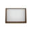 41" Brown Wall Mounted Floating Desk-757644720