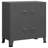 Storage Chest, Metal Storage Cabinet with 4 Doors, Metal Handle, 29.5''x15.8''x31.5'', Black, Steel and plastic-1354852278-1354852265