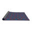 Tapis bleu/rouge à motifs-462088245