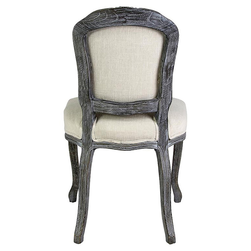 Riom Fabric Side Chair in Ivory