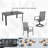 6 - Person Patio Dining Set With 63" Rectangular Table