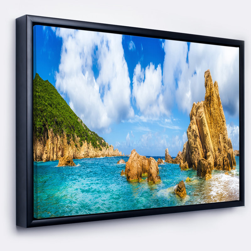 «Permay Costa Paradise Panorama», photographie encadrée sur toile, H 12 po x l 20 po x P 1 po