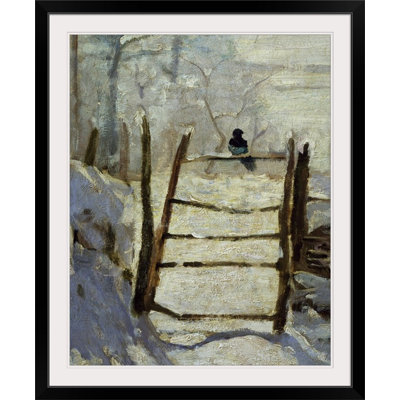 «La pie, 1868-1869» par Claude Monet, reproduction d'art