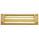 10 in x 3 in Brass Mail Slot