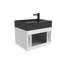 Ensemble de meuble-lavabo simple 24 po avec surface solide Amazon-92647408-92647415-92647407