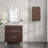 Hokku Designs Ceceila 14 In. W X 13 In. D Wenge Wall-Mounted Linen Cabinet