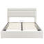 Bakki PU Upholstered Hydraulic Bed With Concealed Headboard Storage, Bed Box Storage-1618607263-1636888781