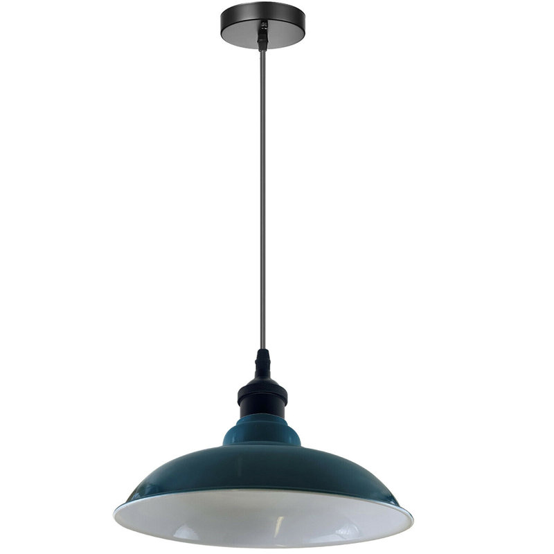 Pascale 1 - Light Dome Pendant, Cyan Blue