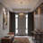 5 - Light Dimmable Lantern Square/Rectangle Chandelier-413200684