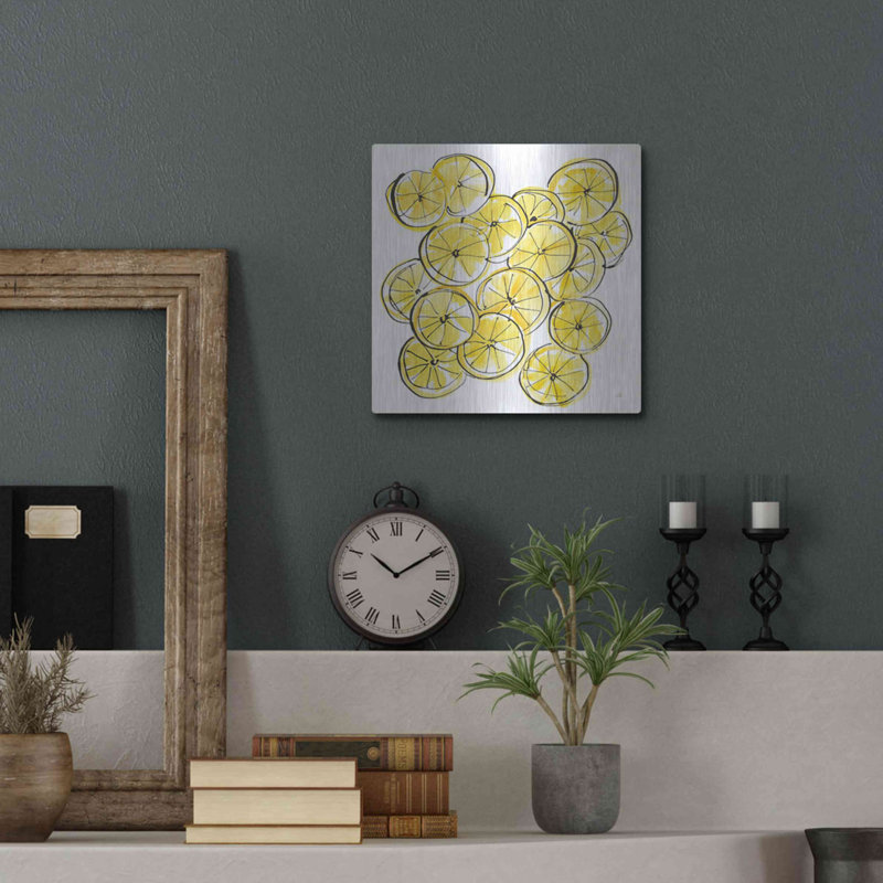 «Cut Lemons III» par Chris Paschke, H 12 po x l 12 po