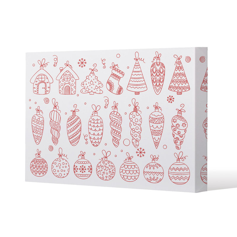 Winter Toys - Wrapped Canvas Print, 41cm H x 41cm W
