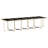  Patio Dining Set Set Of 16 Beige, Black, Cream White-1131033848