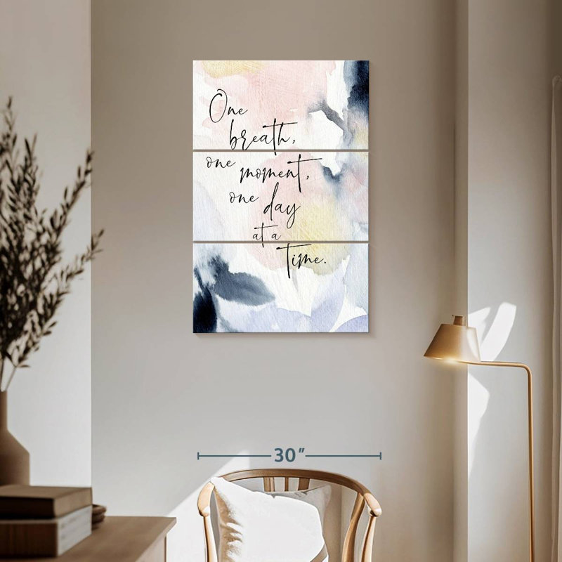 Tergel One Breath, 57" H x 36" W