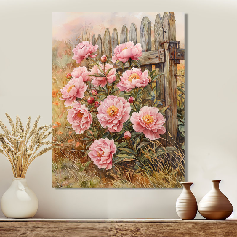 Gahagan - impressions sur toile florales, H 20 po x l 12 po, Toile tendue, Ne s’applique pas