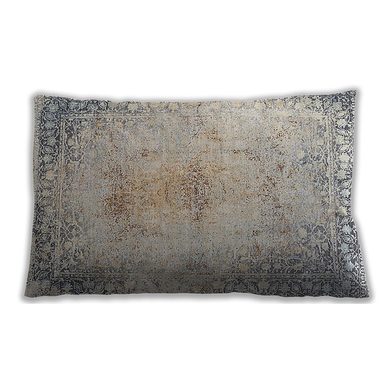 Housse de coussin d'extérieur rectangulaire et insert