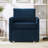 Upholstered Convertible Fold Out Chair Bed with 5-Position Adjustable Backrest, Side Pockets and a Storage Basket-112704324